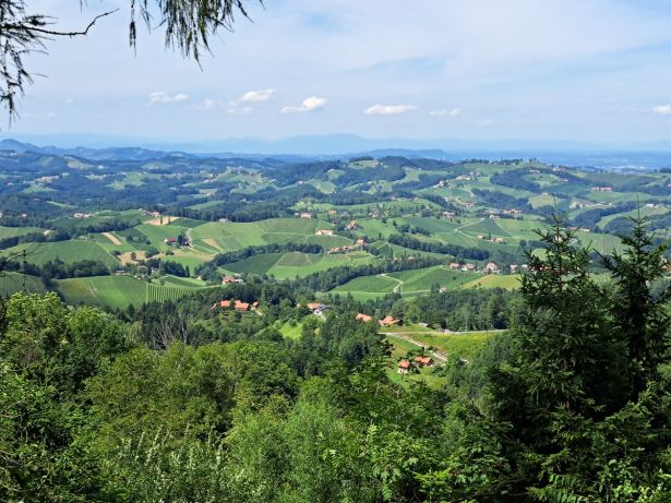 Sudsteiermakr Ausblick Vom Kauschlerhof Pavillon