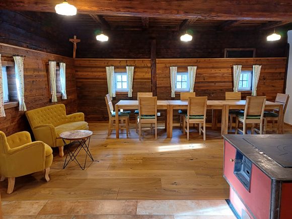 Eintritt zur gemütlichen Stube